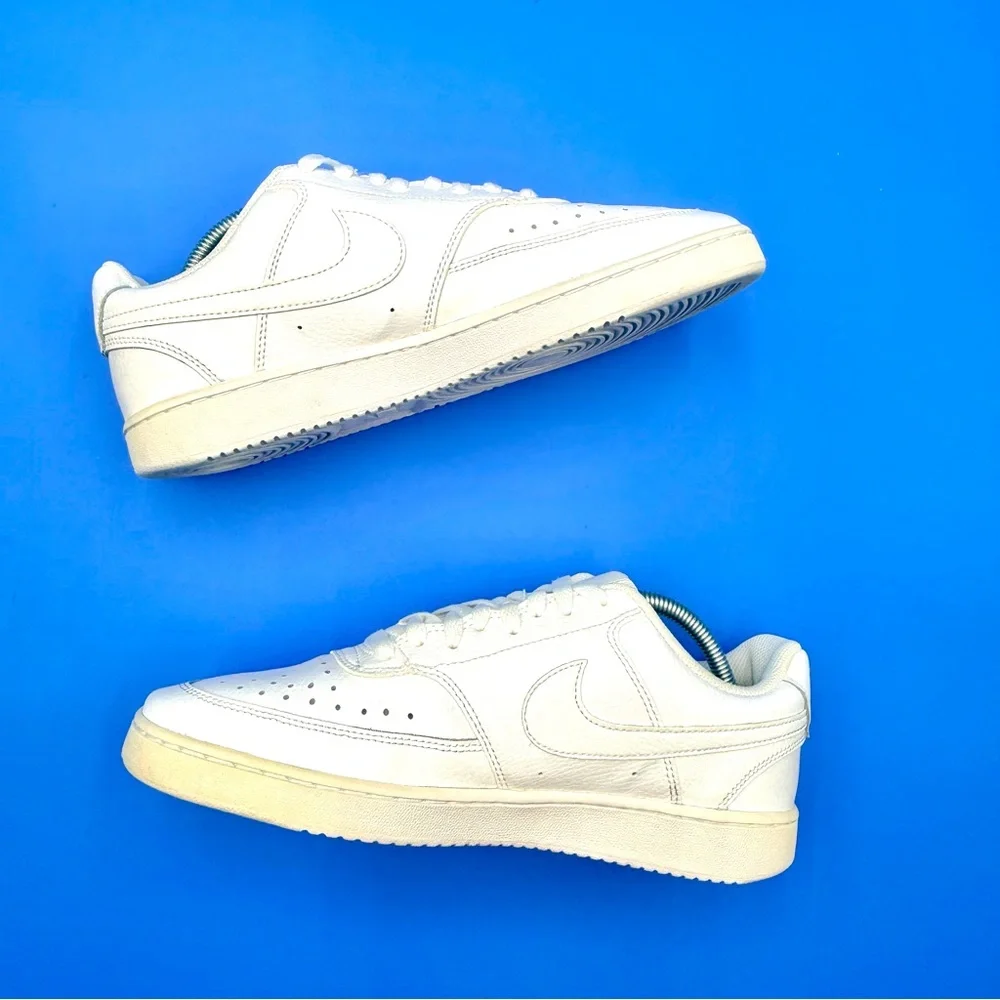 Nike Court Vision Low Triple White 2019 -‎ CD5463-100 - Men's Size 9.5